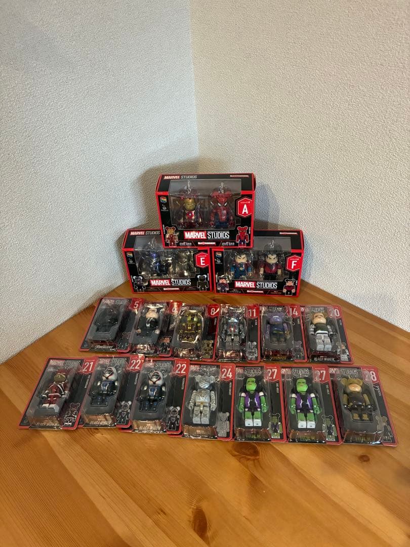 marvel ベアブリック 16体セット