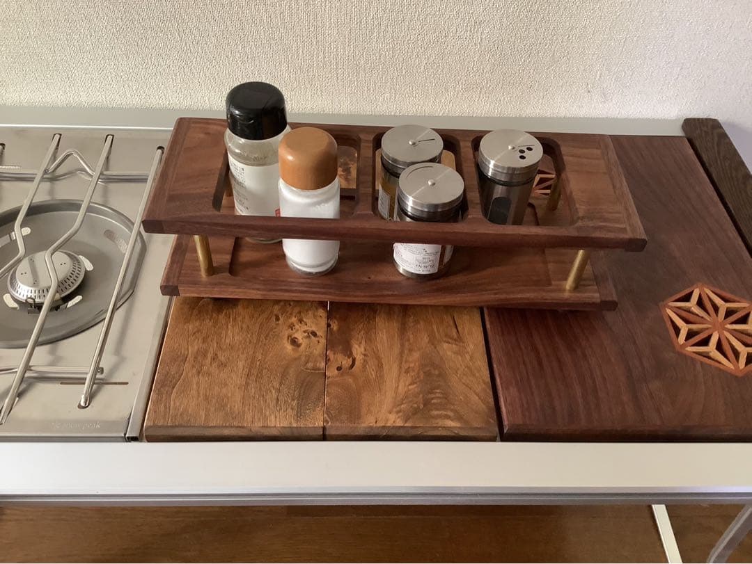 IGTハーフユニット スパイスホルダーウォールナットタイプA yokota