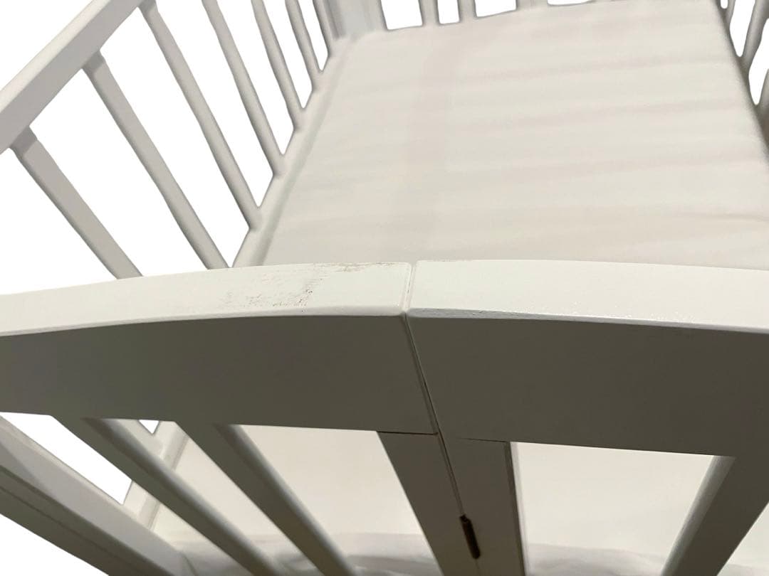 【送料込み】KATOJI カトージ　ベビーベッド　白　ホワイト　マットレス付き