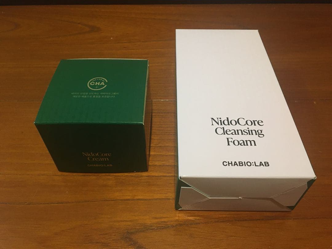 チャバイオラボ ニドコアクリーム /ニコアド　クレンジングフォーム　2本