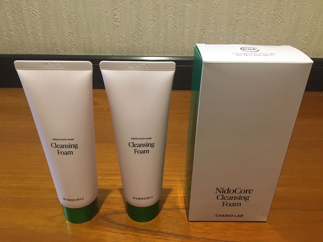 チャバイオラボ ニドコアクリーム /ニコアド　クレンジングフォーム　2本