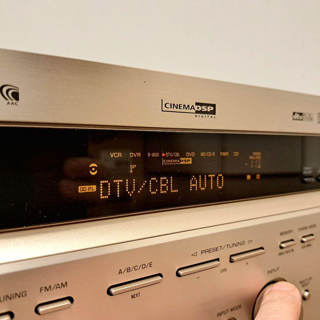 YAMAHA 名機AVアンプ｜重厚電源×DSP音場 動作確認済