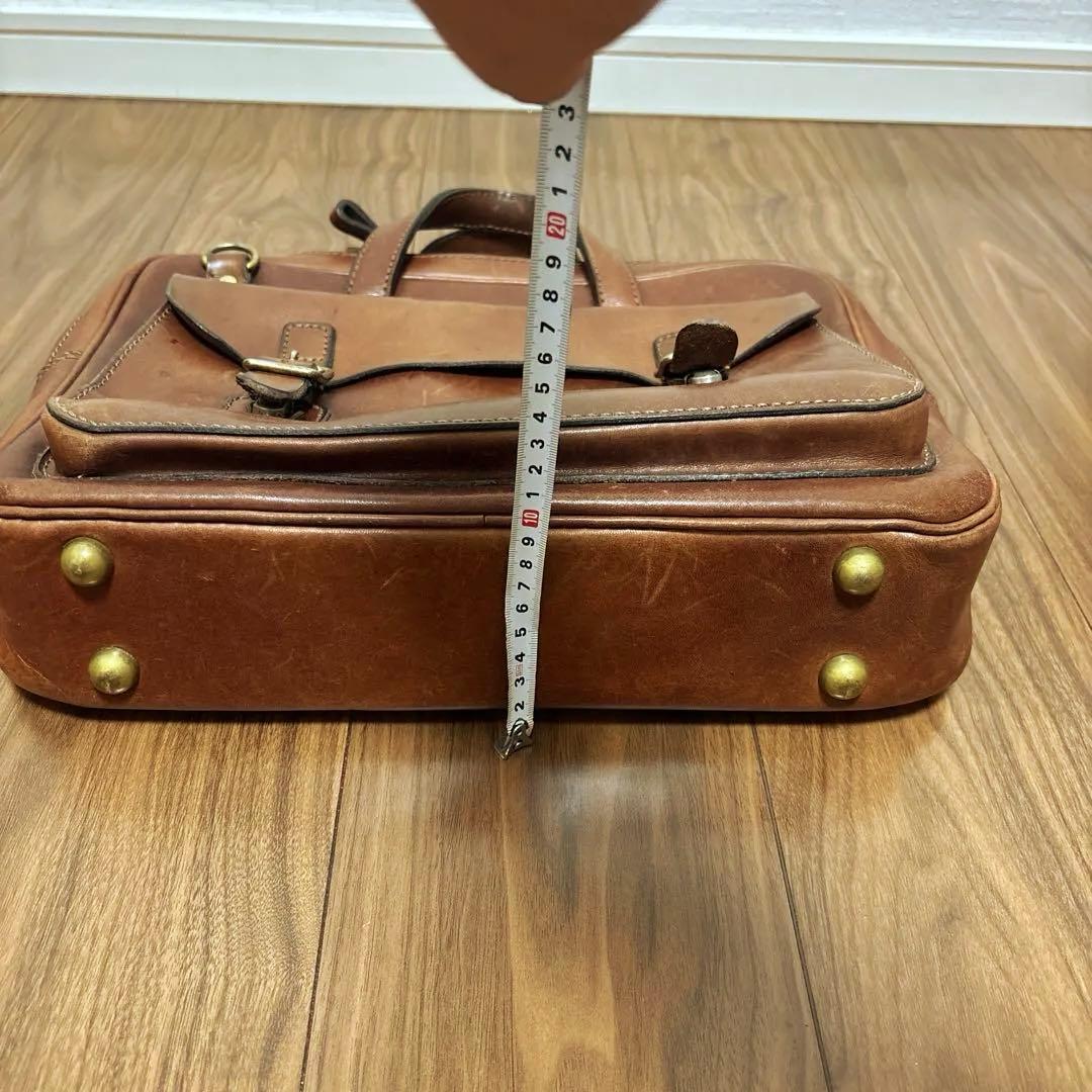 せ*ん様 HERZビジネスバッグ　ショルダーバッグ　A4可　ブラウンcitybo