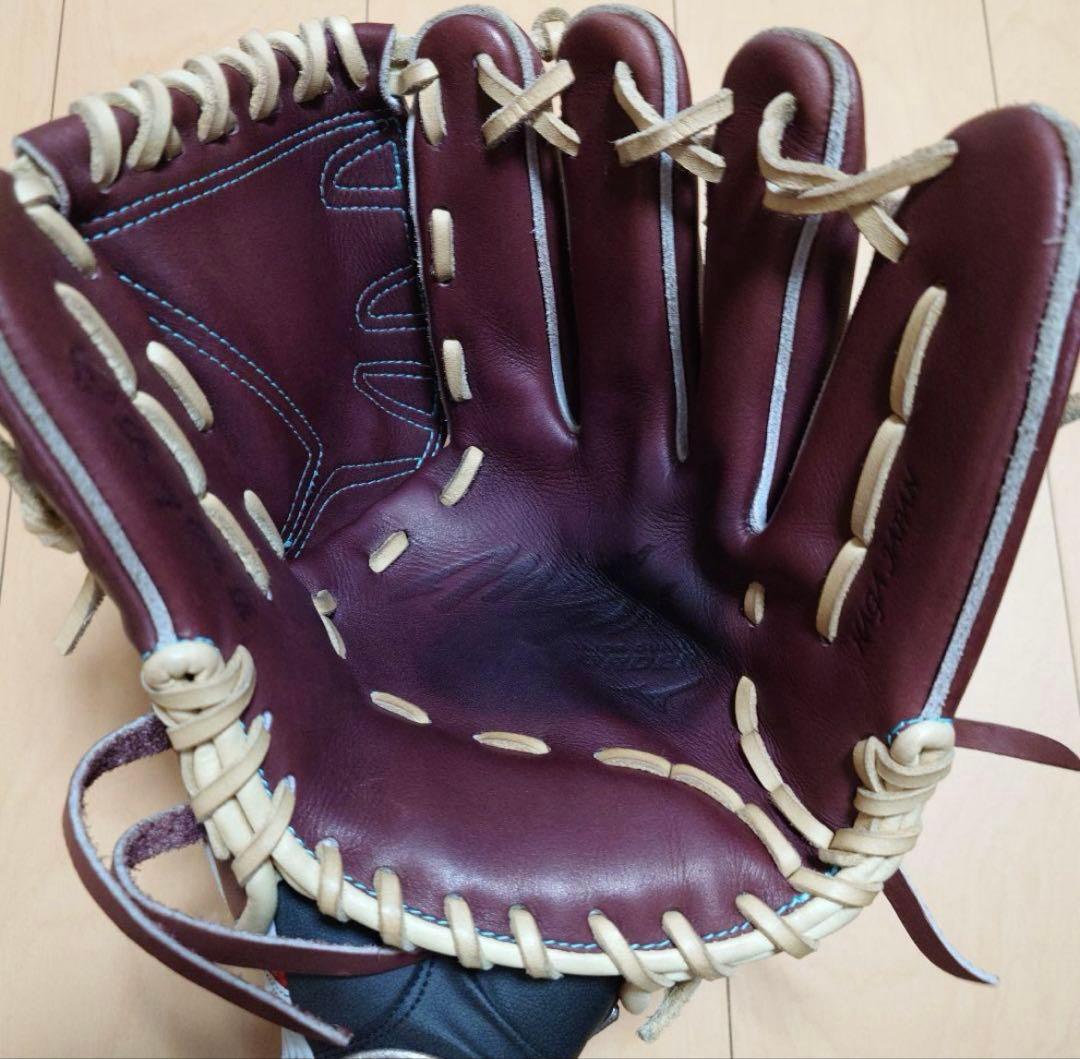 軟式　投手用　ミズノプロ HAGA JAPAN