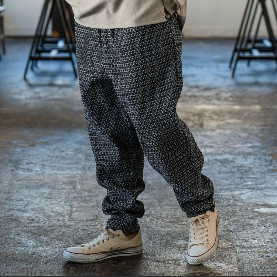 【CAMBIO】Denim Jacquard Jogger Pants /Ｓ