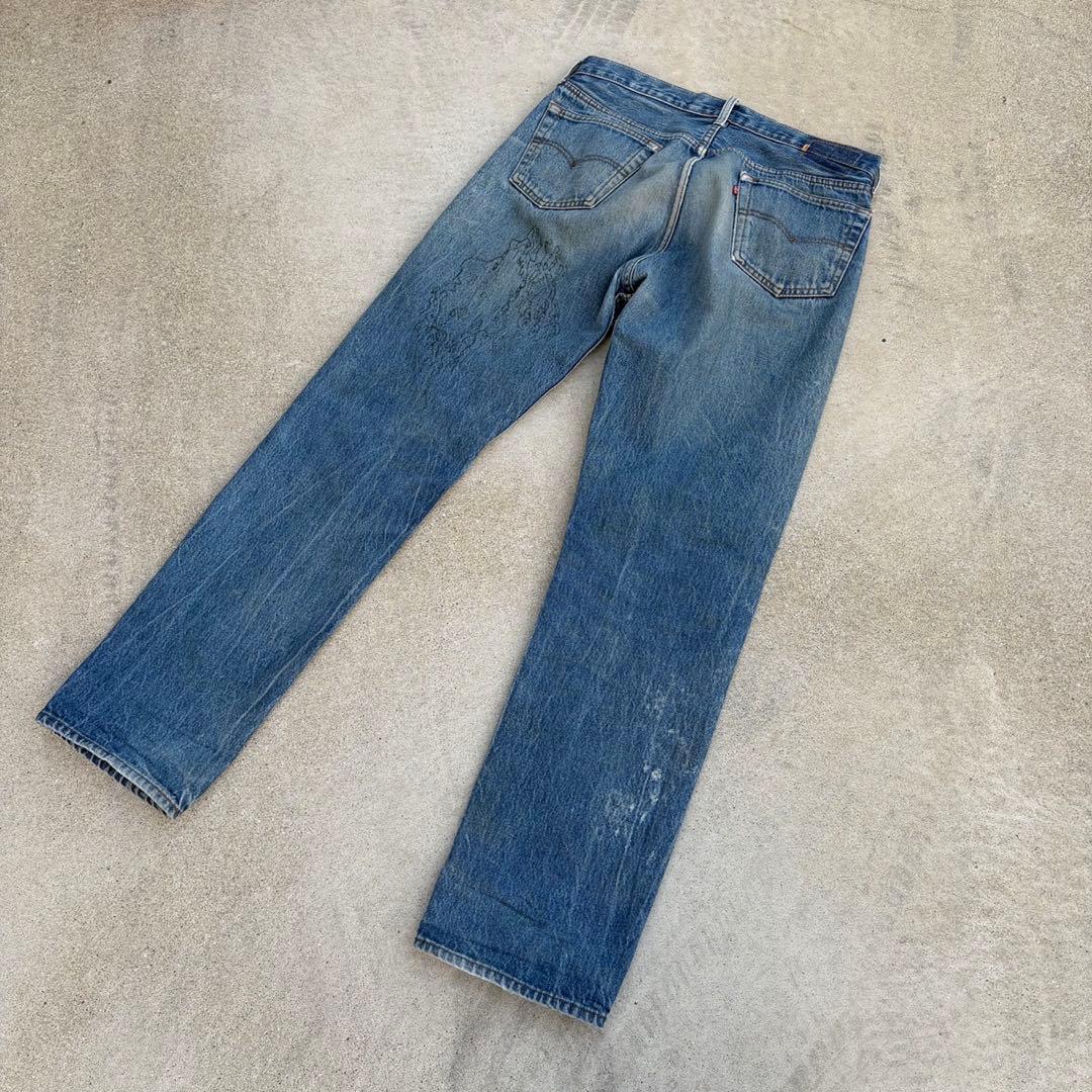 80s USA製 Levi's 501ハチマル 66後期 w36 L36