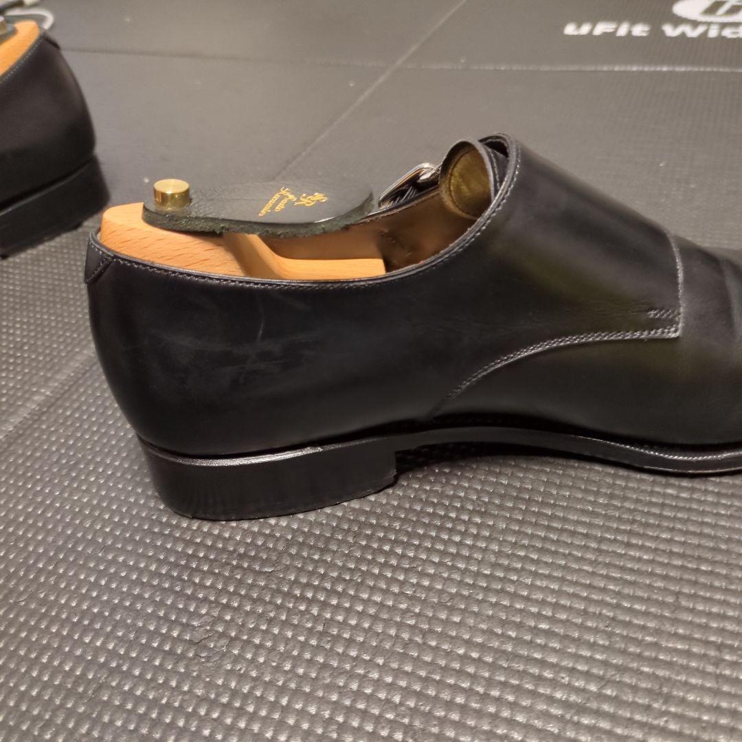 カルミナ　ブラック ダブルモンク サイズ7.5