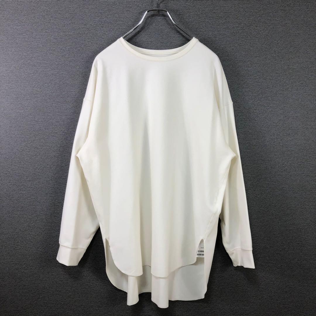 未使用品 BEARDSLEY 起毛Tブラウス F ホワイト