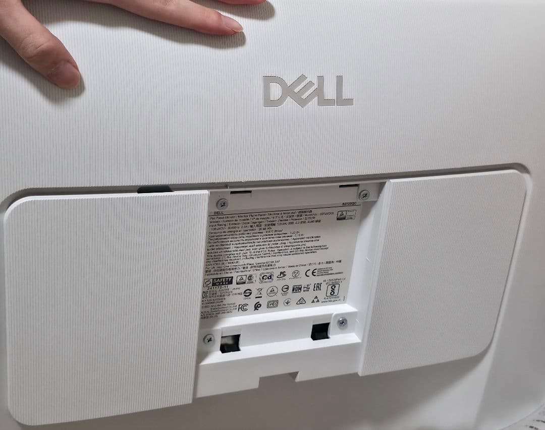 4K 27インチモニター S2725QC-A DELL 120Hz 動作確認済