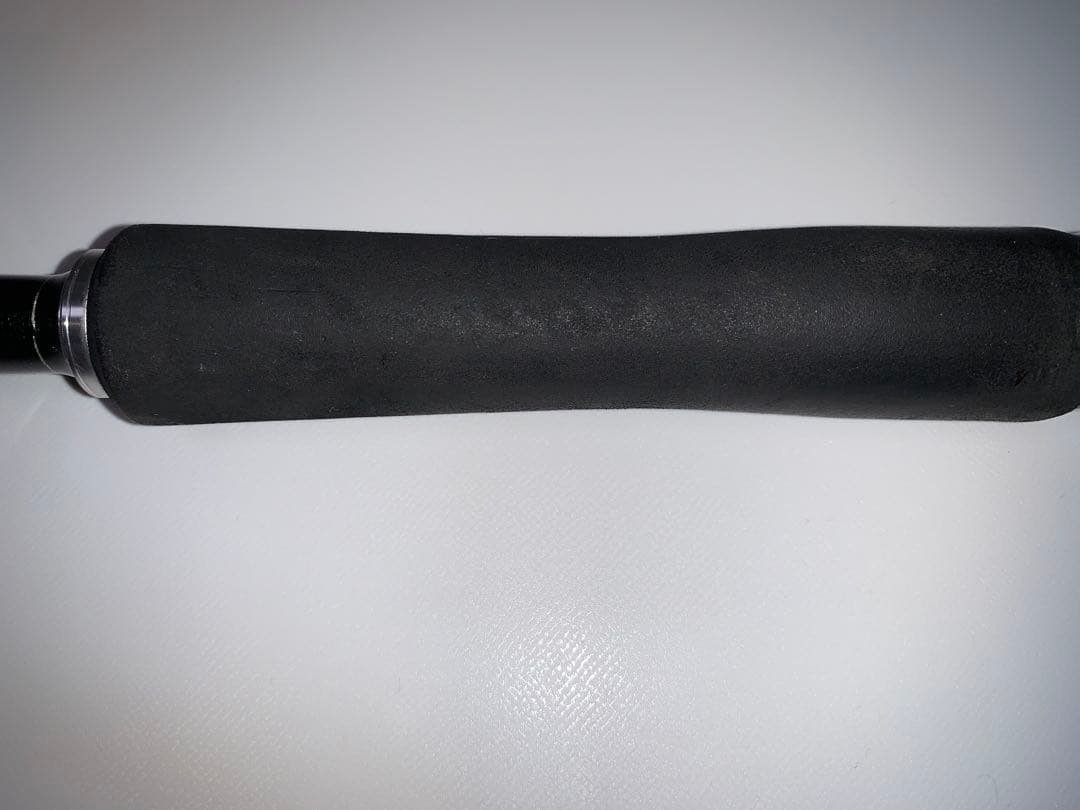 ショアジギングロッド 2ピース 黒