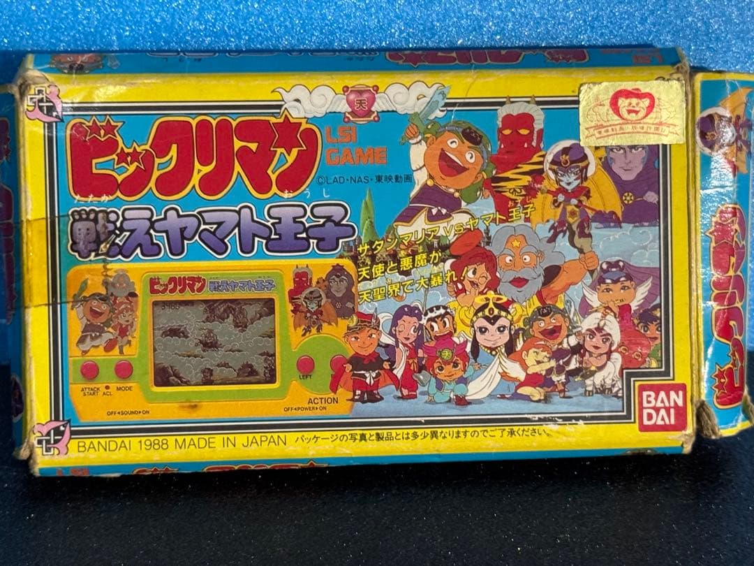 ビックリマン戦えヤマト王子 LSIゲーム 1988年製　外箱付き　ジャンク扱い