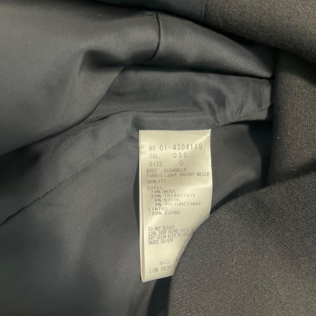 theory 黒 スカートスーツ 上下セットMサイズ