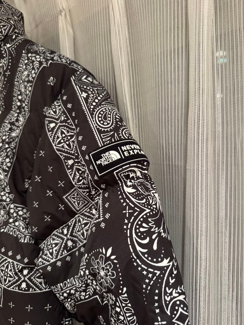 【新品未使用】THE NORTH FACE バンダナ柄 ダウンジャケット