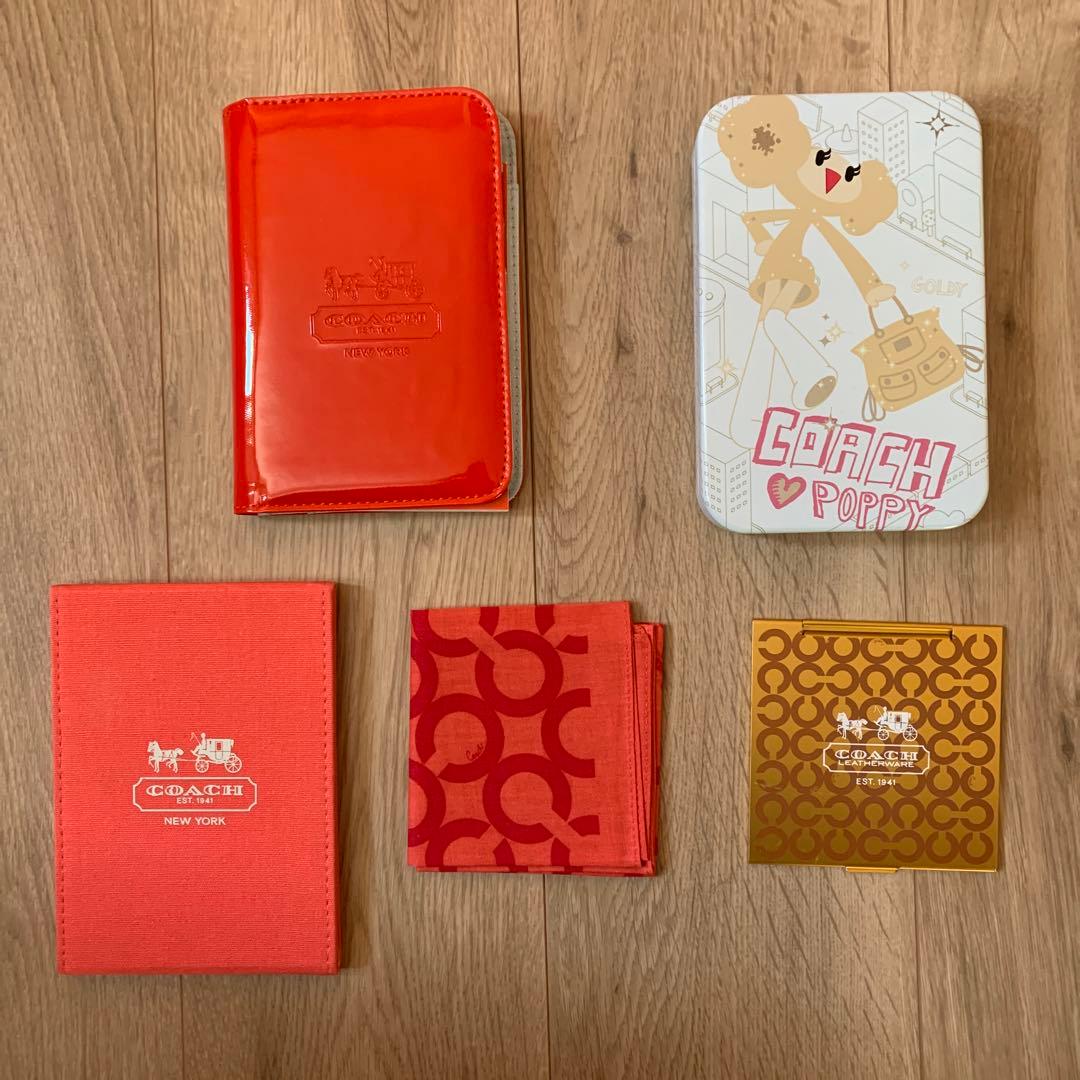 COACH コーチ　雑貨　手帳　レターセット　ミラー