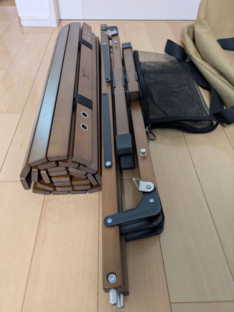 WAQ フォールディングウッドテーブル