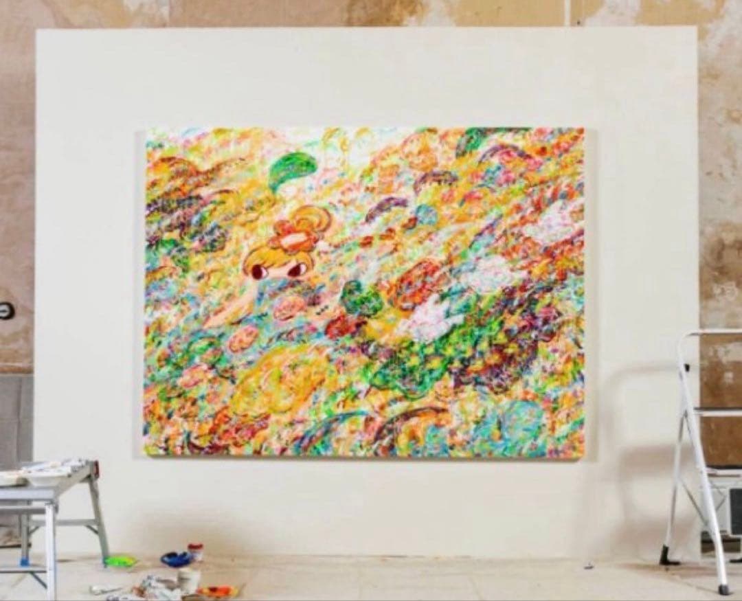 真作 ロッカクアヤコ × Avant Arte 2022年 シルクスクリーン