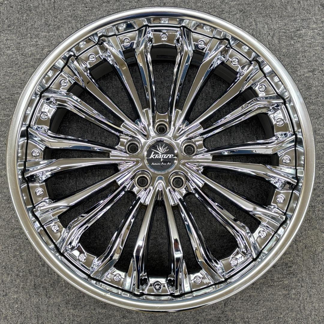 新品タイヤ付 weds クレンツェ フェルゼン アルファード ハリアー