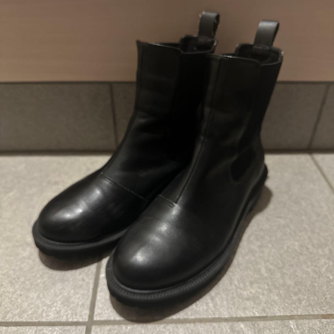 RAKUNA 整体ブーツ　サイドゴア ブラック Lサイズ