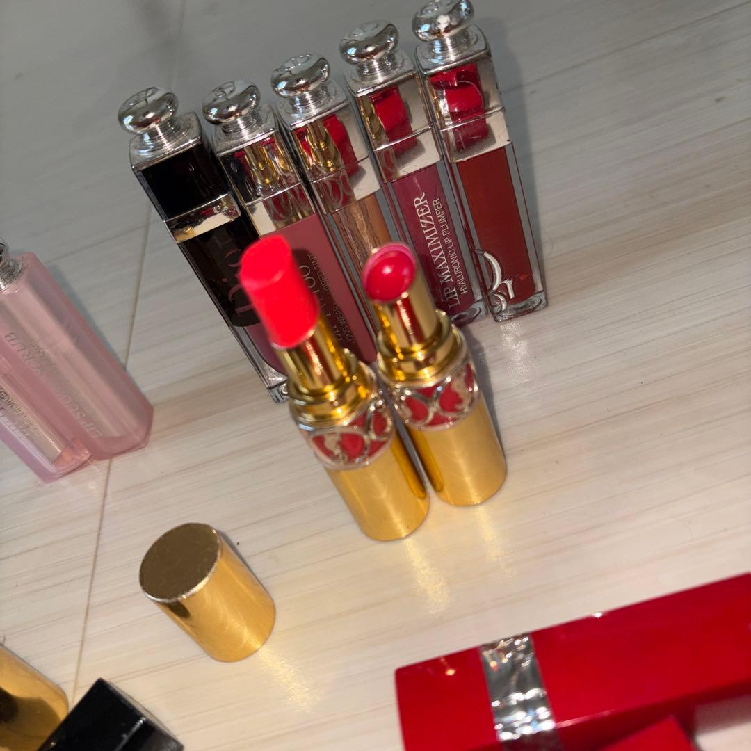 ディオールシャネルリップ17本まとめ売り