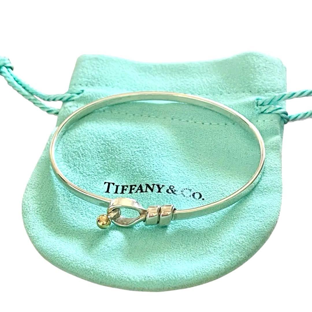 TIFFANY＆Co. ティファニー バングル 925 750 ラブノット