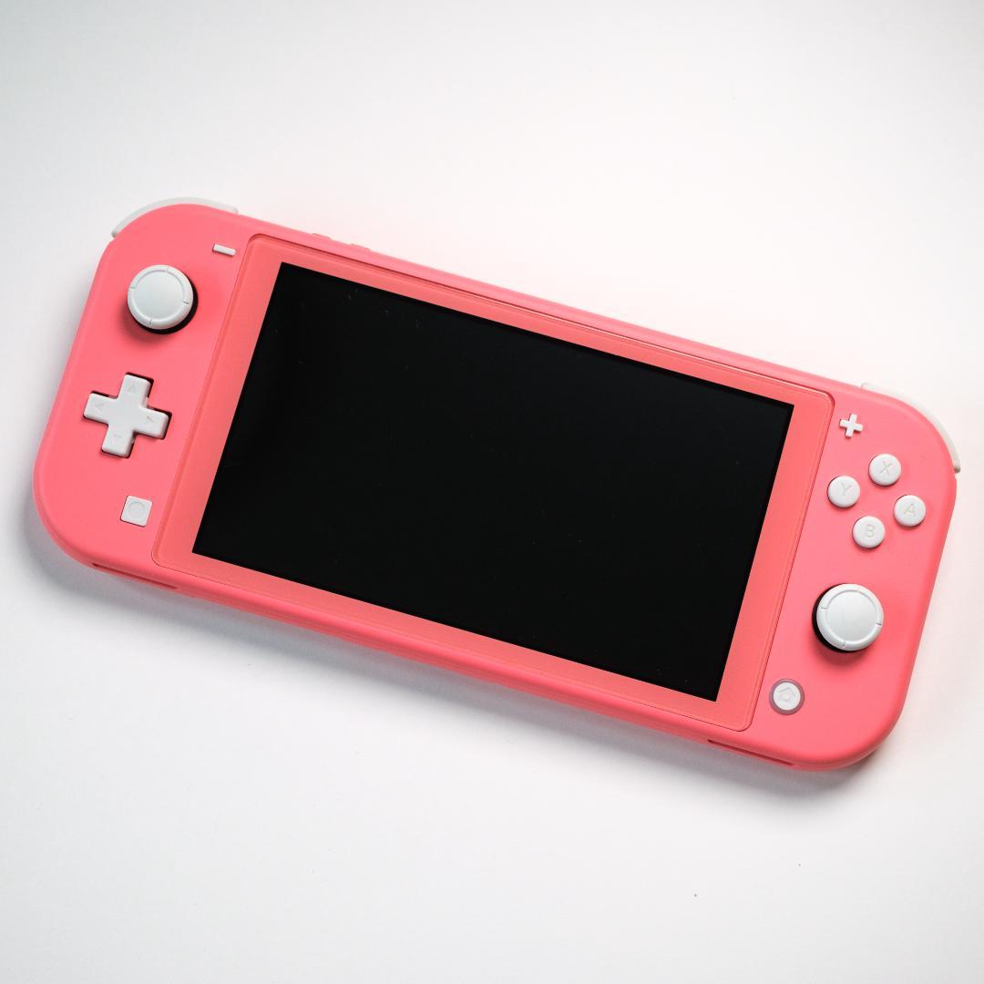 Nintendo Switch Lite ピンク コーラル　ケース付き