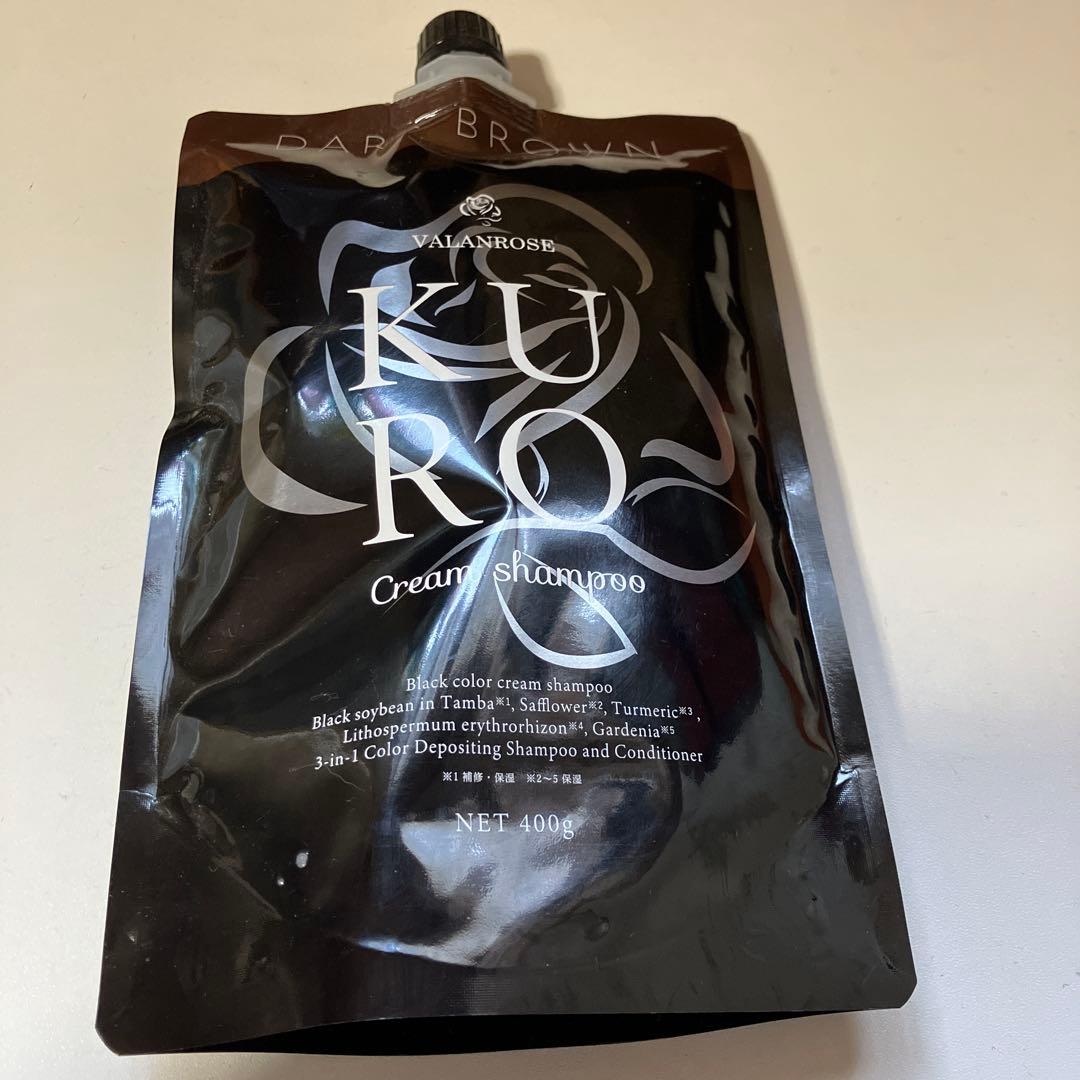 バランローズ　クロシャンプー　ダークブラウン