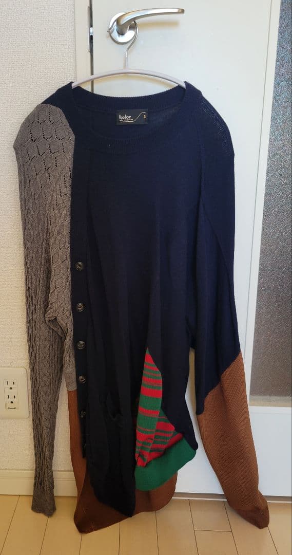 kolor　クレイジーパターンニット