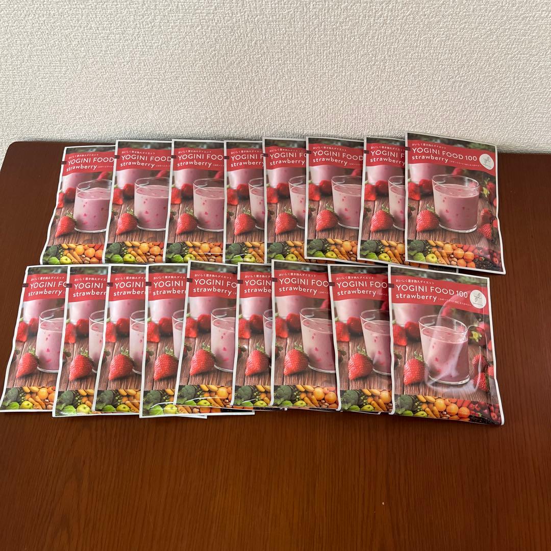 YOGINI FOOD 100 ストロベリー 17袋