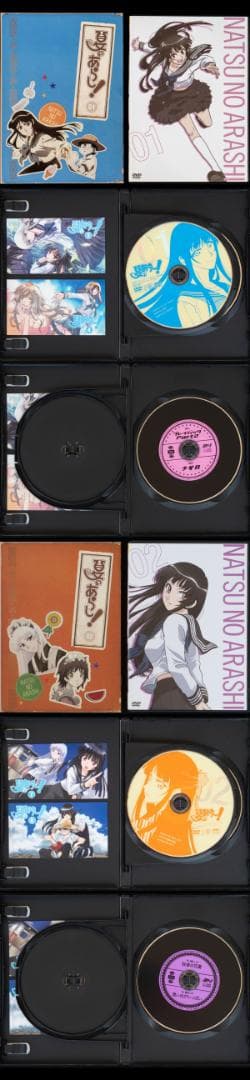 夏のあらし! TVシリーズ DVD全8巻 CD全9枚 設定資料集 セット 小林尽