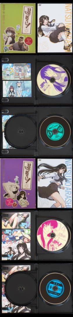 夏のあらし! TVシリーズ DVD全8巻 CD全9枚 設定資料集 セット 小林尽