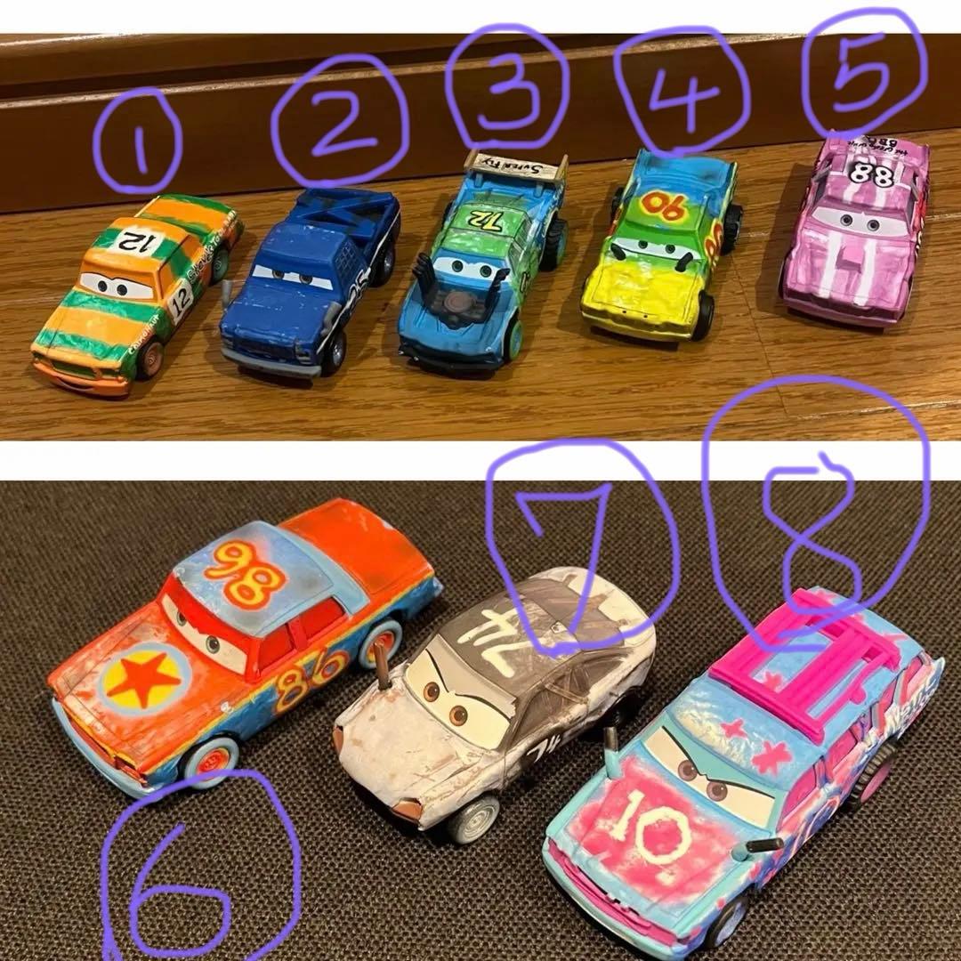 ミニカー　カーズ　マテル社　5台セット