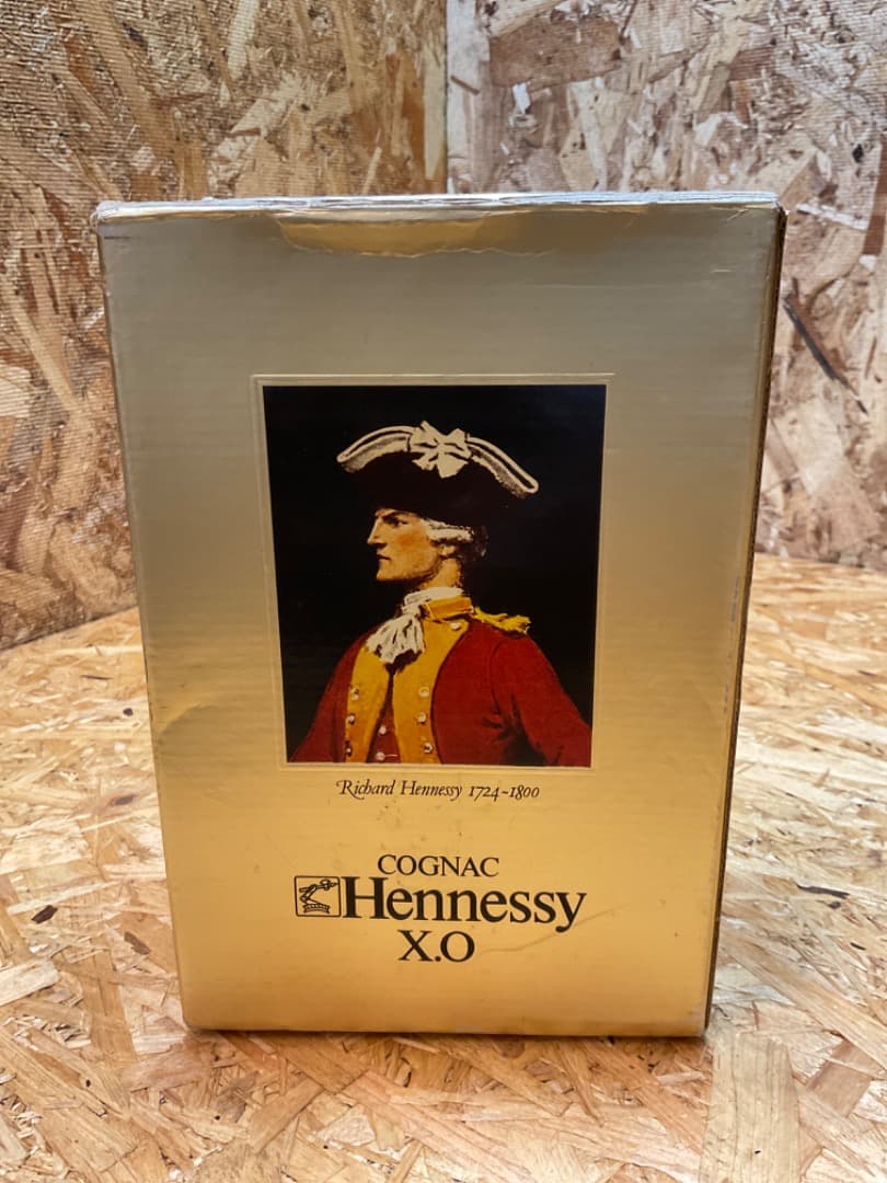未開封 Hennessy COGNAC X.O 金キャップ