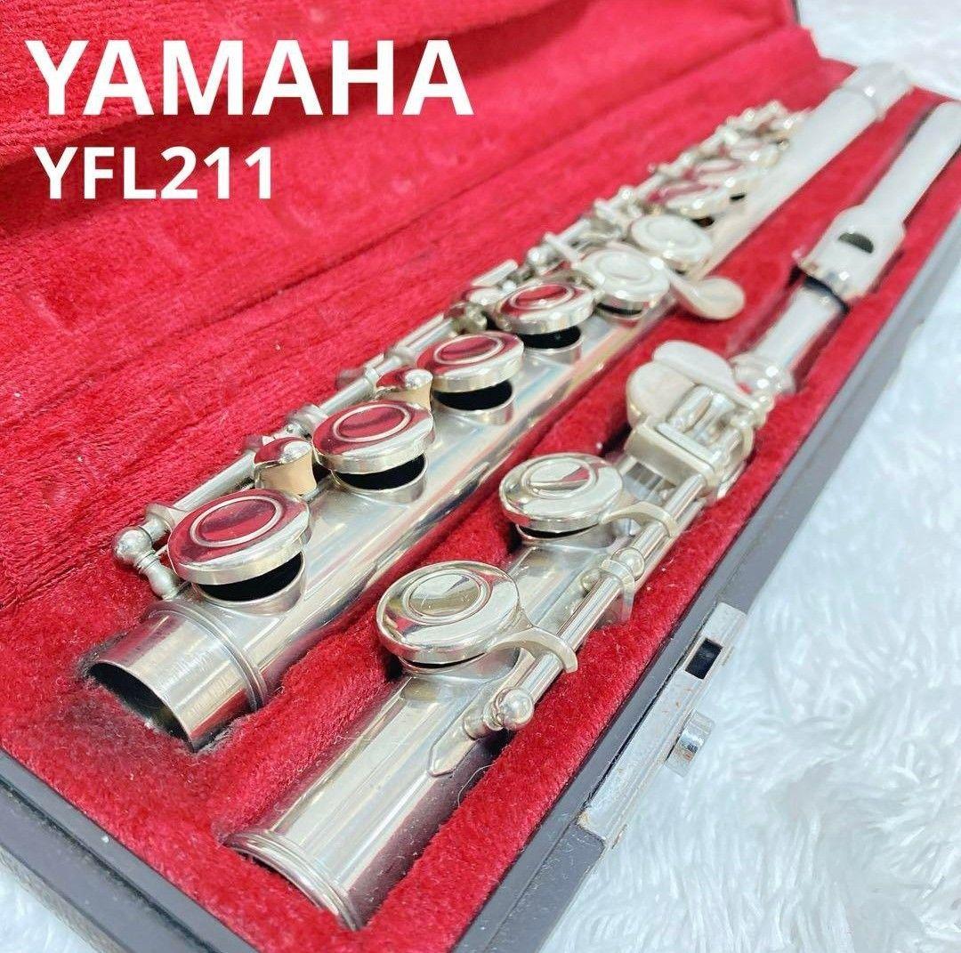 YAMAHA YFL211 ヤマハ フルート ケース付き 管楽器