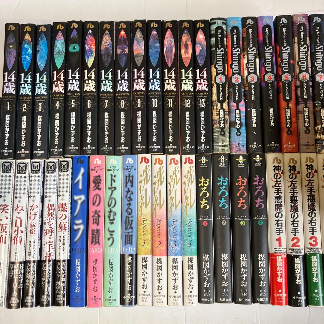 楳図かずお 文庫まとめ売り