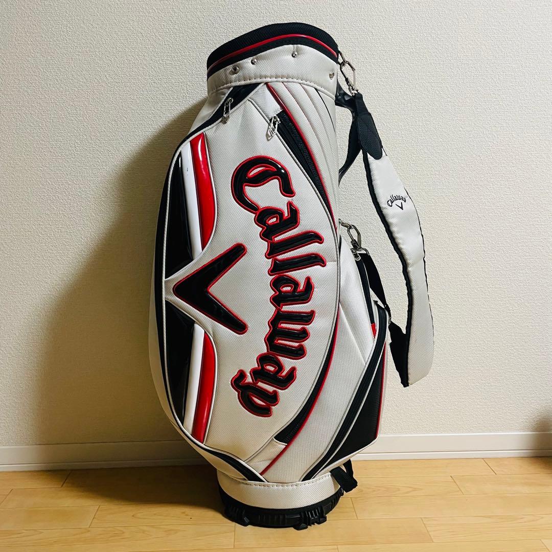 お買い得✨ Callaway キャロウェイ キャディバッグ ホワイト