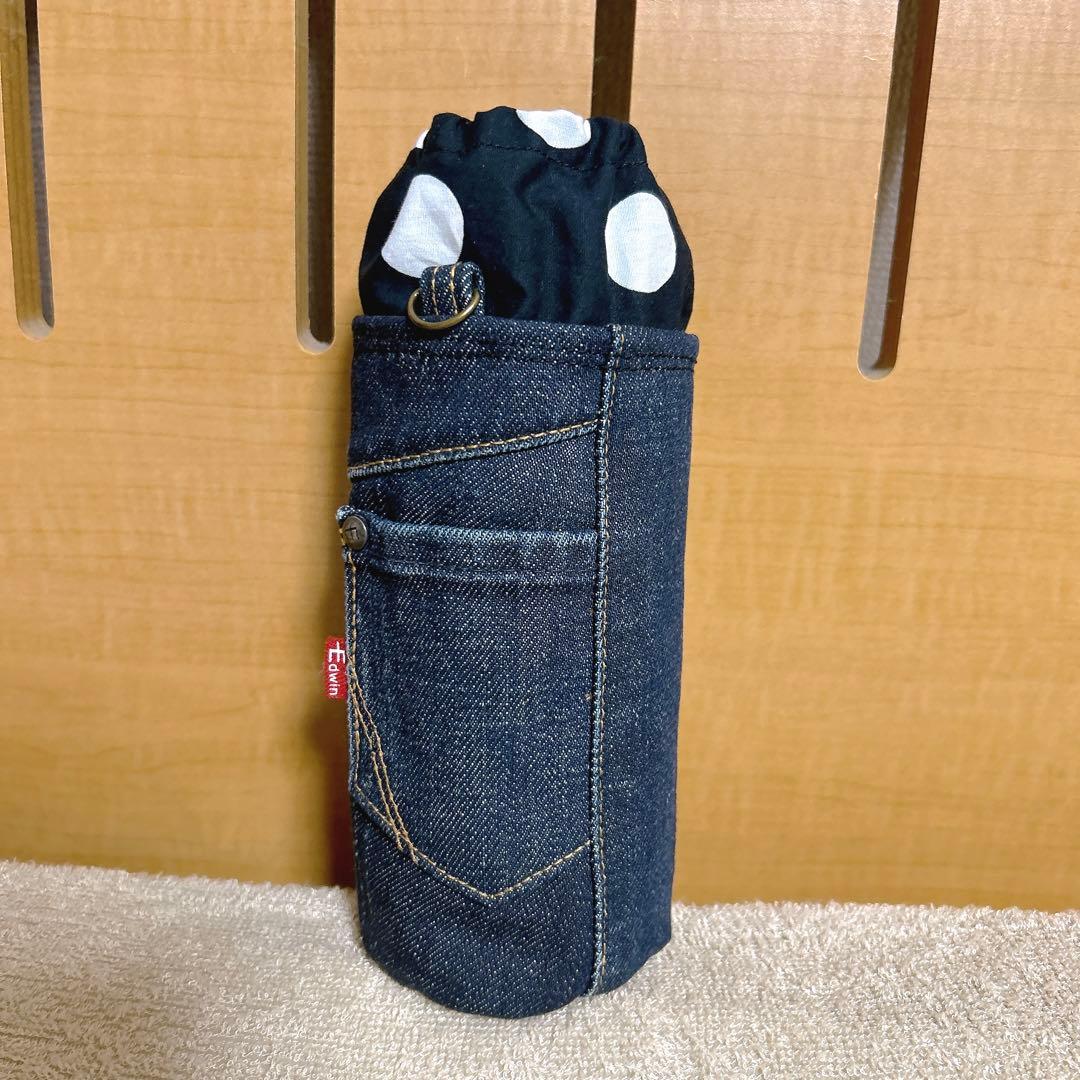 ゆうさまオーダー。トートバッグと保冷ペットボトルホルダー【ハンドメイド】