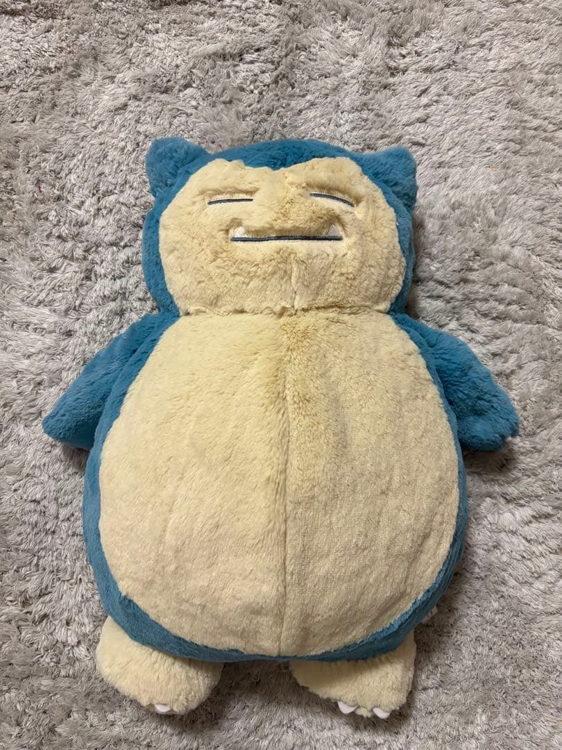 ポケモン カビゴン ふわふわ抱きぬいぐるみ