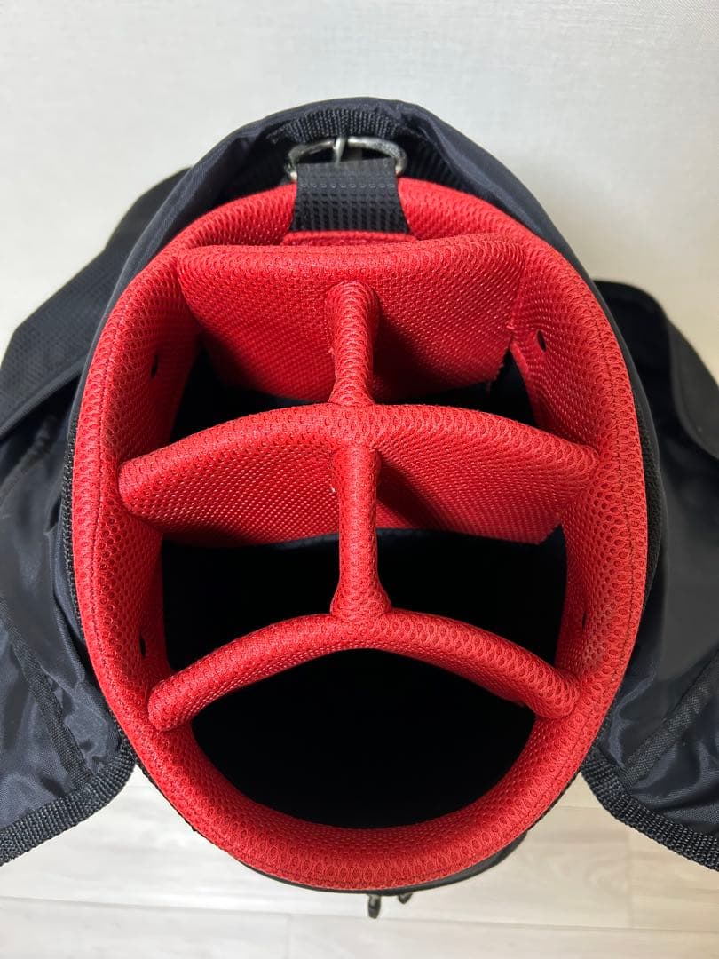 Titleist ゴルフバッグ・キャディバッグ 黒/赤