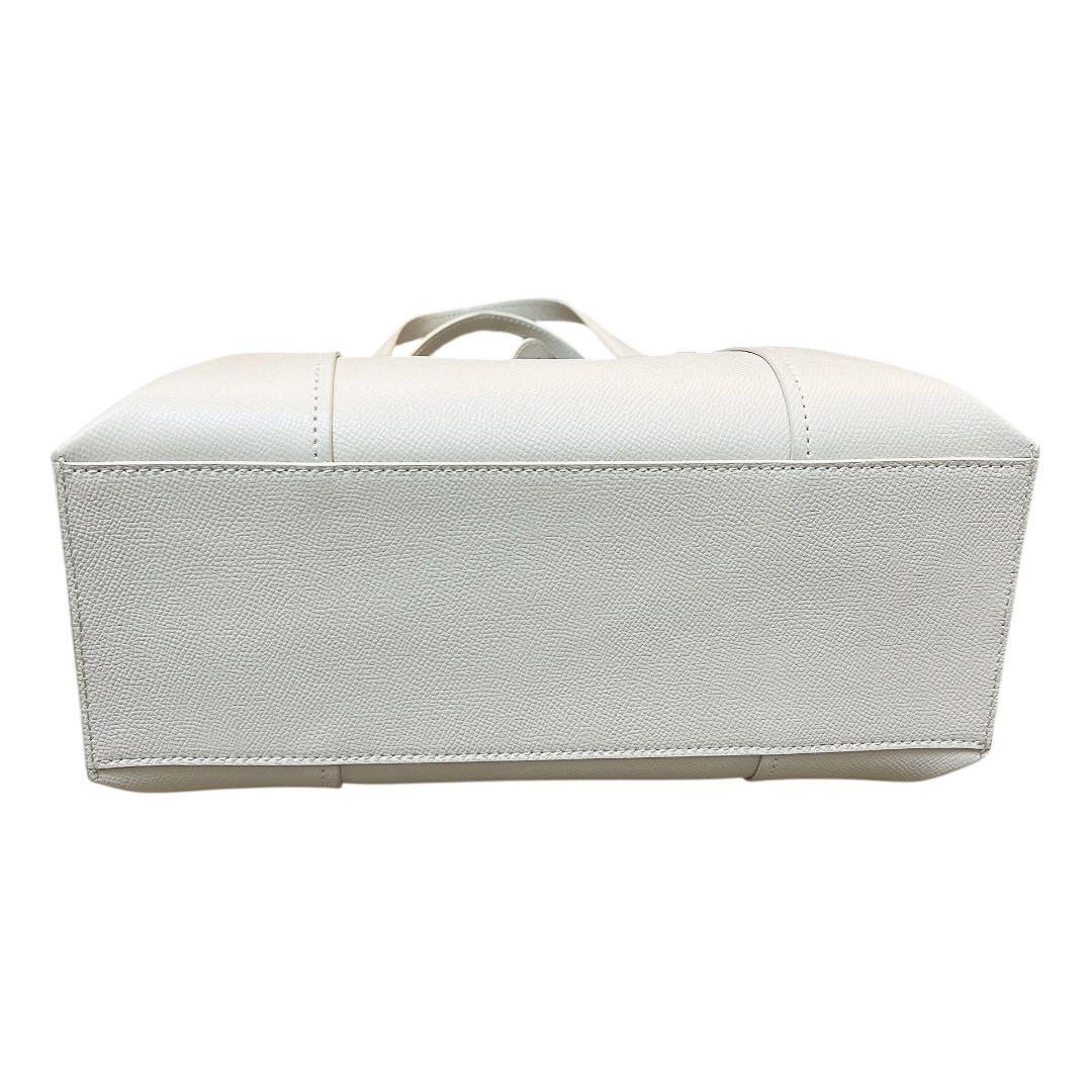 【極美品】FURLA ハンドバッグ VITTORIA M レザー グレージュ