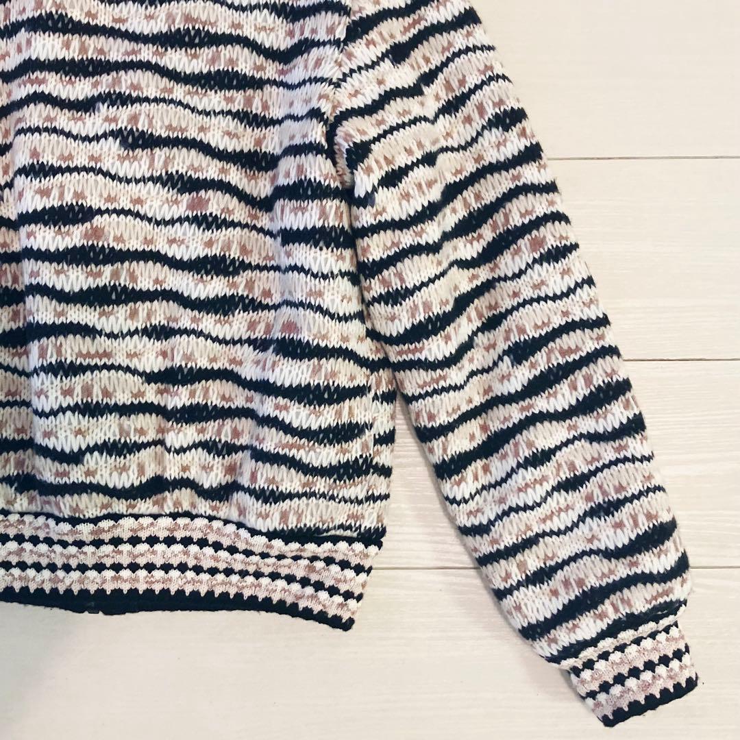 MISSONI ミッソーニ　リバーシブル ブルゾン　ジャケット ニット　40