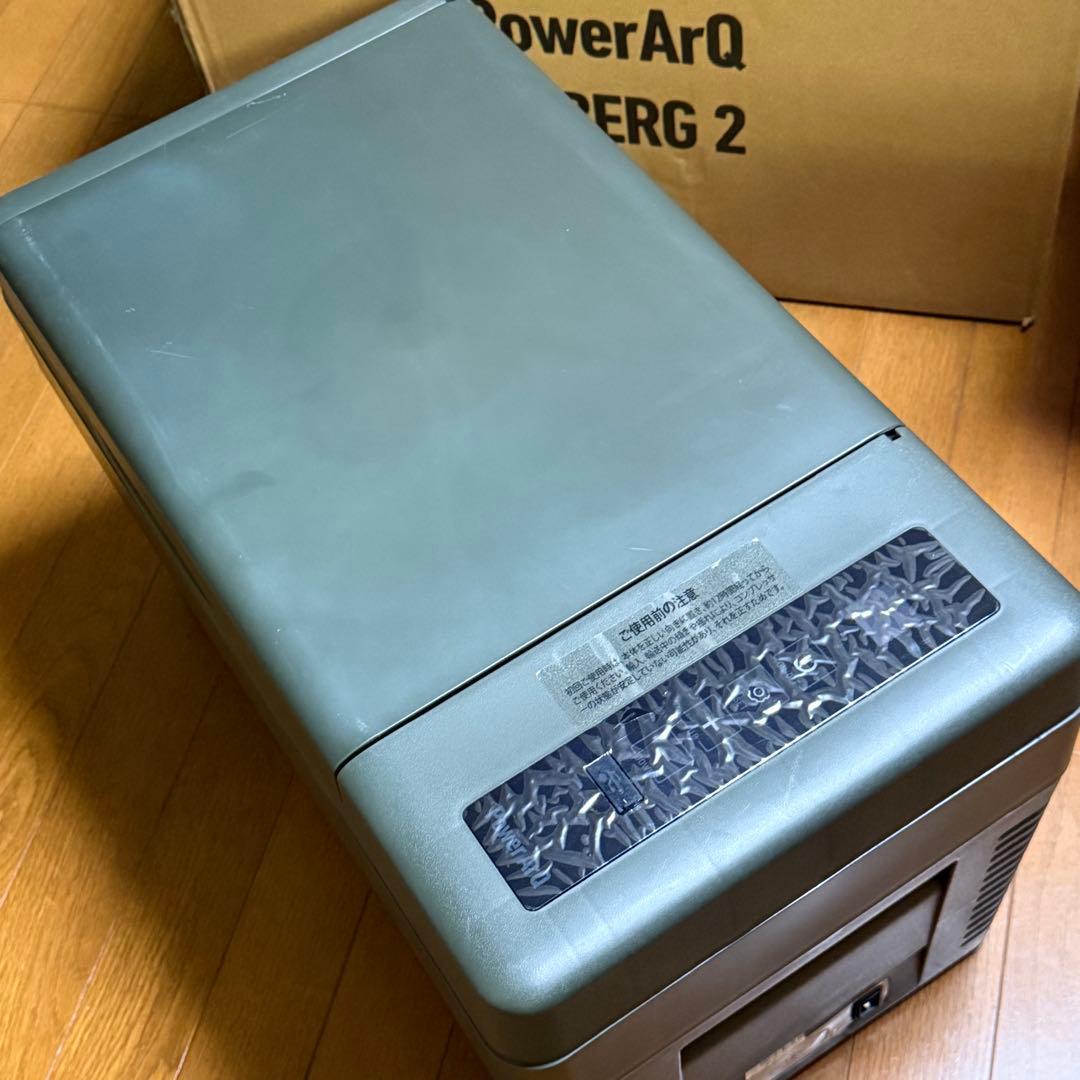 【最終値下】PowerArQ ICEBERG2冷温庫 25L 車載可　防災グッズ