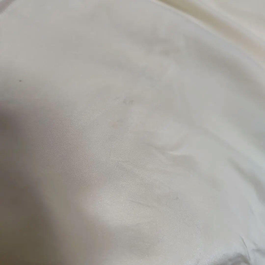 ミンク ファーコート　リアルファー　ベルト付き 七分袖 ミンク クリーム色