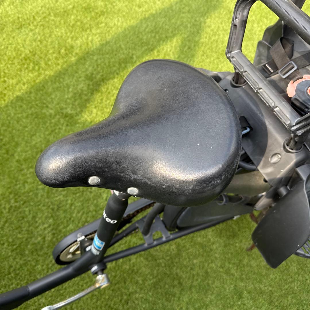 パテオ シティサイクル チャイルドシート付き ブラック