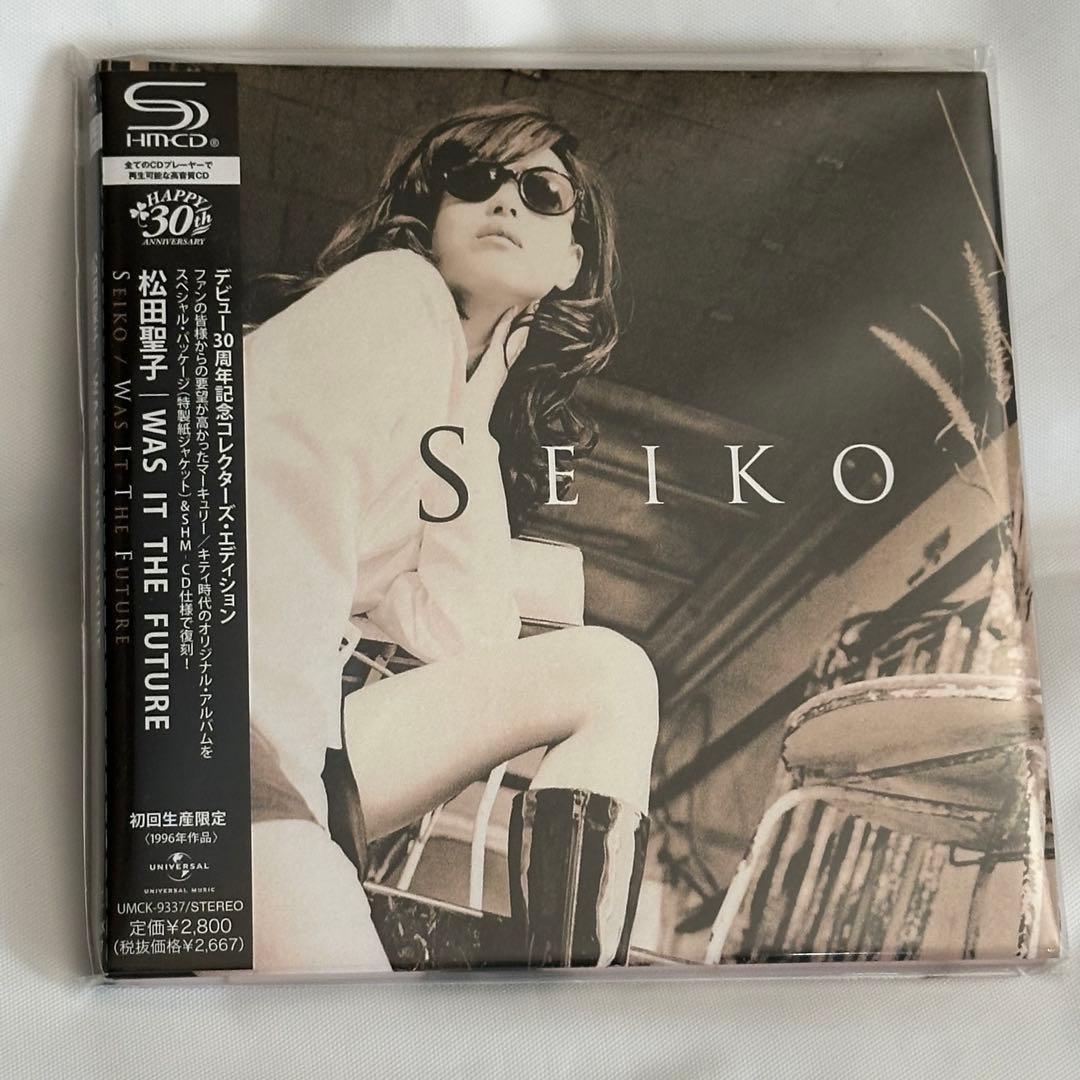 松田聖子/Was It The Future(紙ジャケット仕様)/CD