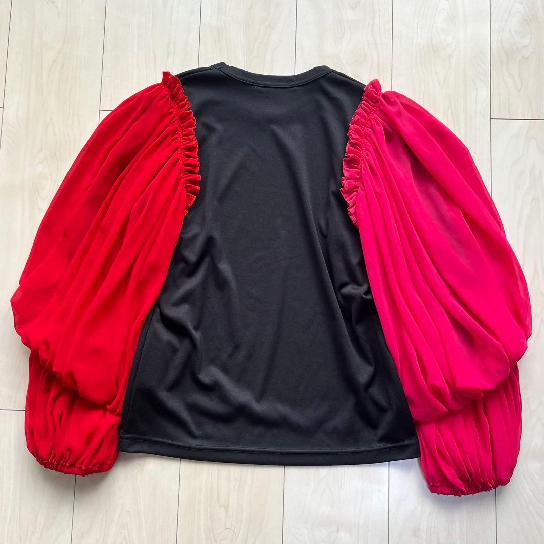 コムデギャルソン ブラウス パフスリーブ ボリューム袖 S