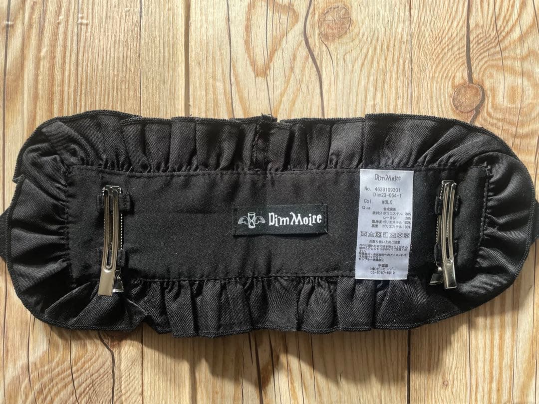 DimMoire ディムモアール 刻印 スタッズ ヘッドドレス Black