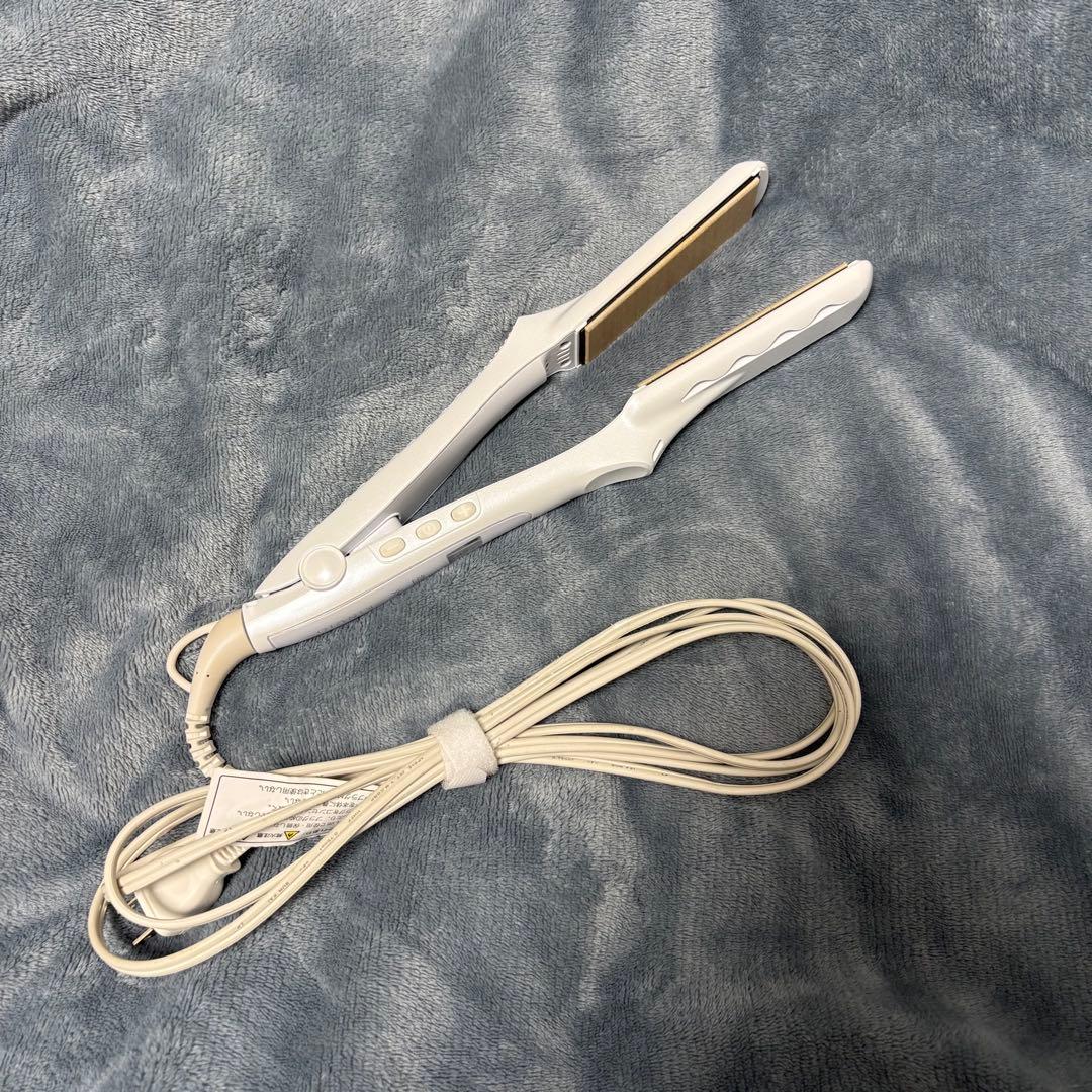 絹女 KINUJO ストレートヘアアイロン ホワイト