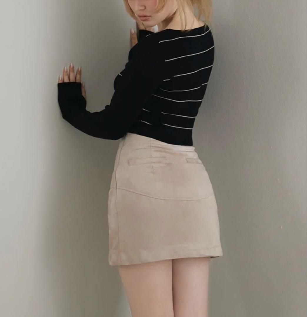 andmary Kate slit mini skirt アンドマリー