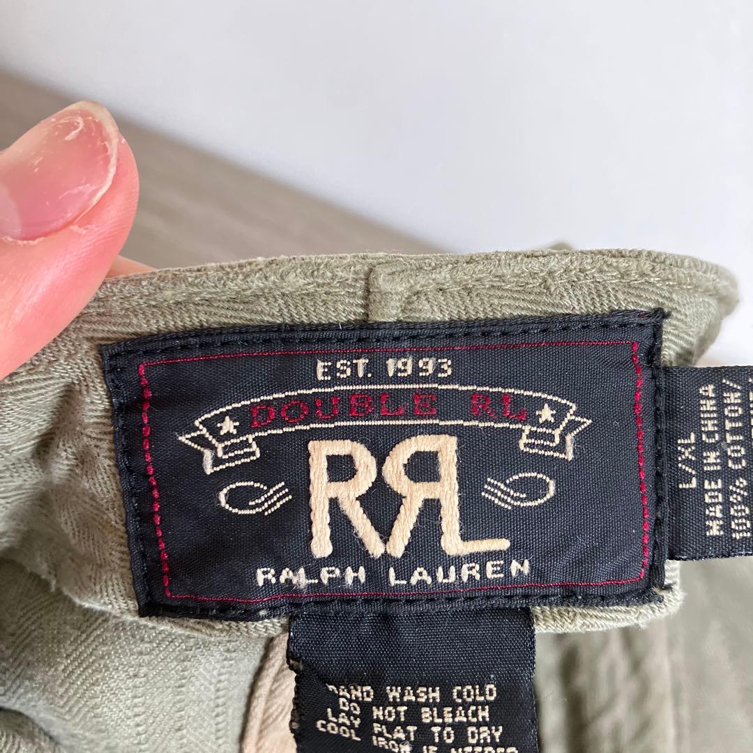 ダブルアールエル ラルフローレン ヘリンボーン ツインキャップ 帽子 キャップ