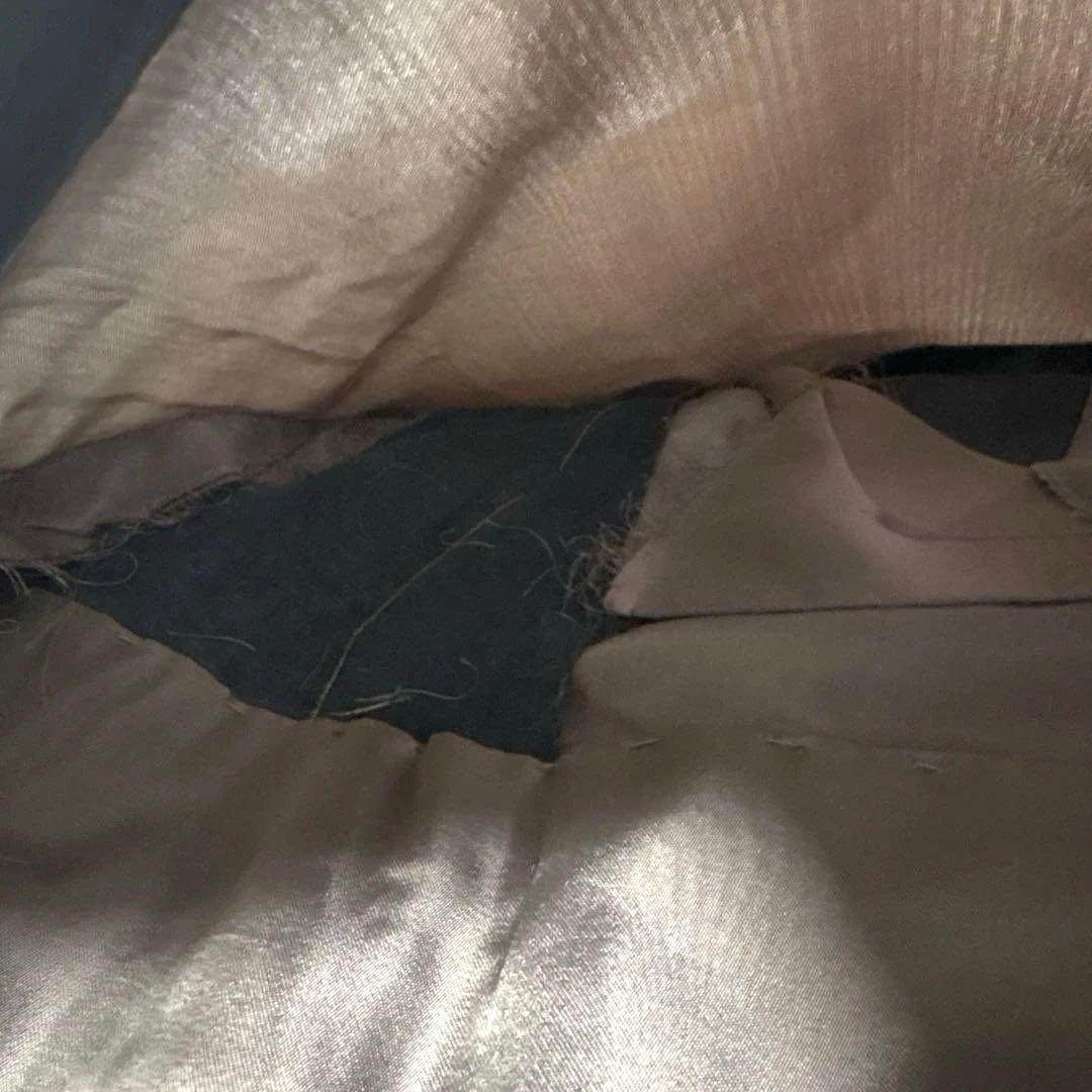 リアルファー 毛皮コート ミンク相当 ブラウン 11号 現状品